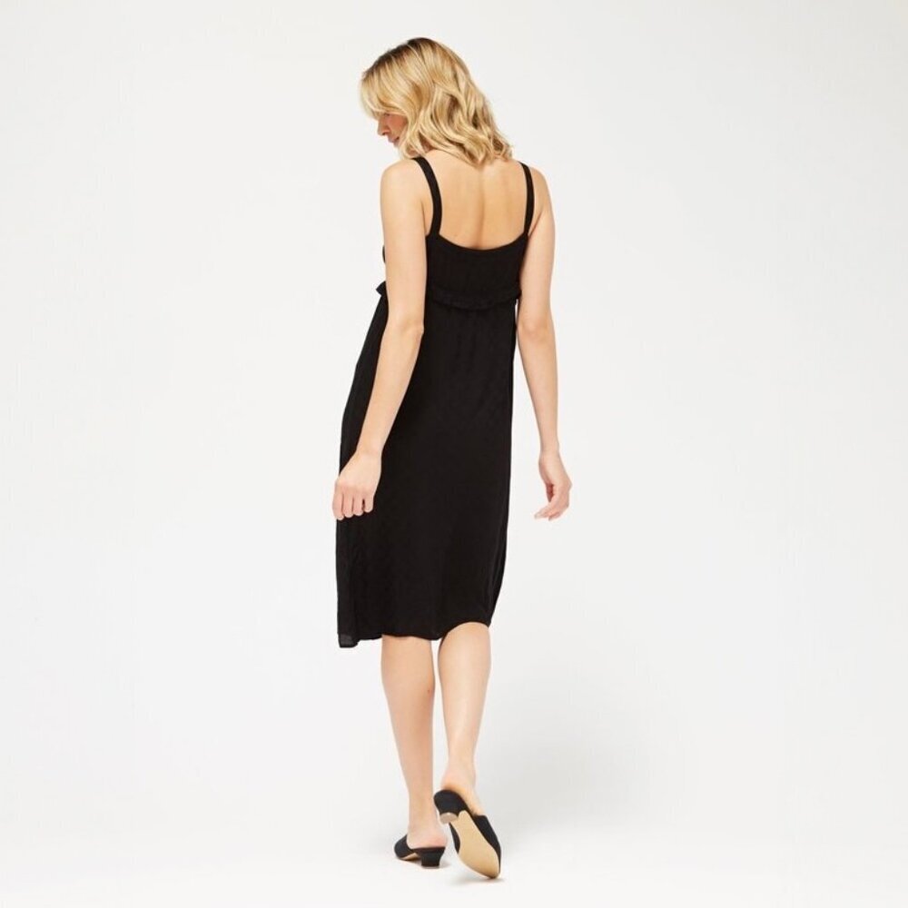 LACAUSA Nora Dress in Black Check - sz XS - Picture 3 of 9